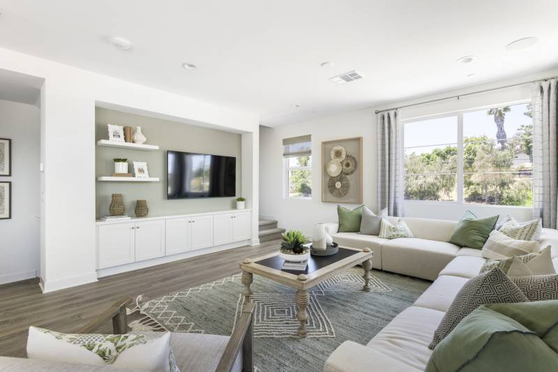 Plan 6 Model Home Great Room